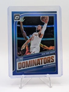 Jalen Brunson 🔥 2024 Óptica (#27/49) Azul COLOR MATCH Elite Dominators - Imagen 1 de 3