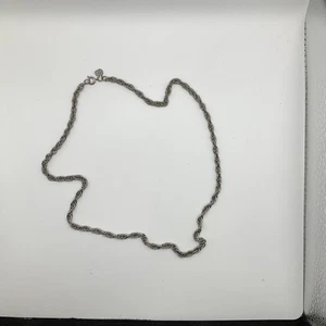 Judy Lee Silvertone Chain Necklace - Picture 1 of 4