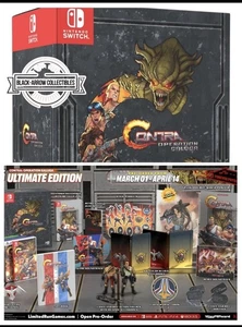Switch Limited Run #230 Contra Operation Galuga Ultimate Edition Spiel IN HAND - Bild 1 von 6