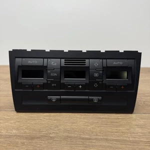 AUDI A4 B6 B7 CONVERTIBLE HEATER CLIMATE CONTROL PANEL 8E0820043AC - Picture 1 of 2