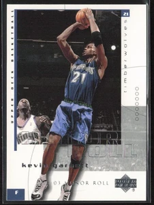 Rollo de honor de cubierta superior 2002-03 #47 Kevin Garnett Minnesota Timberwolves - Imagen 1 de 2