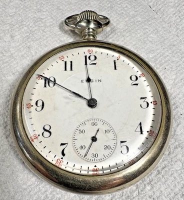 Reloj Bolsillo 1911 Elgin 16S 17 Jewel Grado 382. Foto 1 de 4