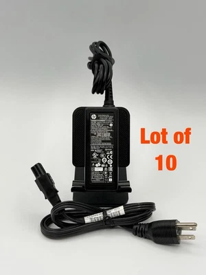 Lot of 10 HP OEM 45W Blue Tip AC Chargers – 19.5V 2.31A – Export Units Relabeled - Image 1 of 4