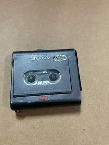 SONY M-909 MICRO CASSETTE RECORDER/WORLDS SMALLEST VOR BLACK JAPAN -PARTS ONLY  - Picture 1 of 8