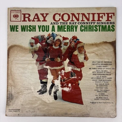 Ray Conniff - We Wish You A Merry Christmas LP ( Columbia, CL 1892) Mono, 1962 - Image 1 of 4