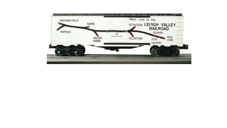 Bachmann O Scale Train Lehigh Valley 40' Boxcar 47018 New In Box - Image 1 of 1