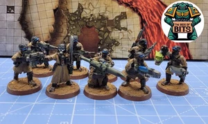 Warhammer 40K Astra Militarum Metal Steel Legion Squad  - Bild 1 von 3