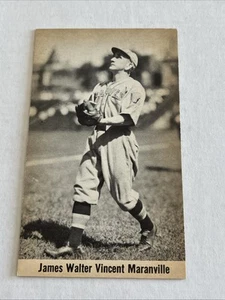1960-61 Exhibits Wrigley Field HOF Set-Break James Walter “Rabbit” Maranville EX - Picture 1 of 8