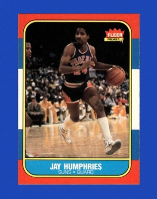 1986-87 Fleer Set-Break # 49 Jay Humphries EX-EXMINT *GMCARDS* - Image 1 of 2