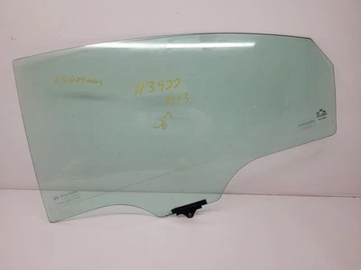 11-15 HYUNDAI SONATA Driver Rear LH Door Glass Solar VIN C 5th Digit Hybrid - Image 1 of 4