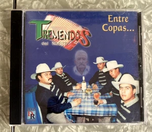 Tremendos del Norte CD Entre Copas 1998 Devin Colimas Mexican Food Clean Disc - Picture 1 of 4