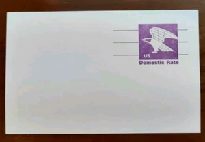 Scott #UX88 - gestempelte Postkarte, Inlandspreis (12c) Adler 1981 - Bild 1 von 2