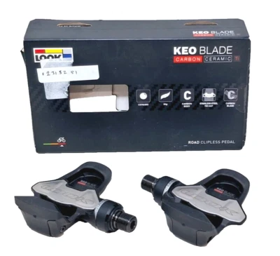 Bicicleta de Carretera LOOK KEO Blade Carbono Cerámica 9/16" Pedales Sin Clip - Usado PVP £299.99 Foto 1 de 4