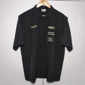 Men's Vintage OLAF x O'Neill Hybrid Polyester Shirt Black Button - Size M - Picture 1 of 20