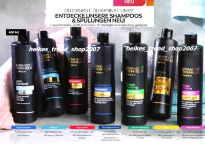 Avon Advance Techniques Shampoo 400 ml zur WAHL NEU