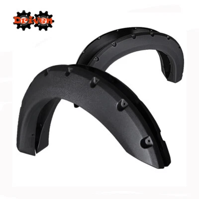 2" Fender Flares 4pc Rivet Textured 99-07 Ford F250 F350 Super Duty FX4 2wd - Image 1 of 4