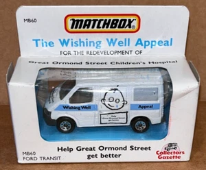 Matchbox MB60, FORD TRANSIT VAN / THE WISHING WELL APPEAL (Dated 1988) - Picture 1 of 4