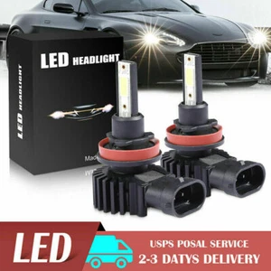 H11 H8 H9 Luces Para Auto Coche 300000LM 6500k LED Bombillas De Los Faros Luz - Picture 1 of 12