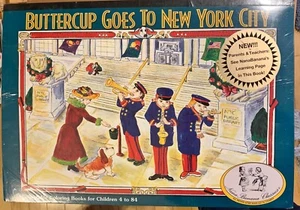 Vintage SEALED Nana Banana "Buttercup Goes to New York"- 20" X 14" Coloring Book - Picture 1 of 4