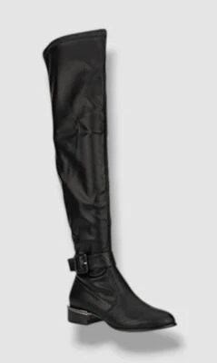 Olivia Miller Women's Black Hailey Over-the-Knee Boots Shoe Size 10 - Image 1 of 4