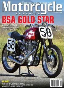 CLASSIC BIKE GUIDE MAGAZINE | JAN/FEB 2022 | BSA GOLD STAR - Imagen 1 de 1