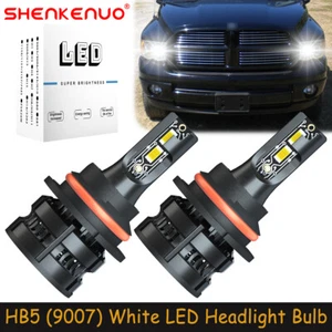 For Dodge Ram 1500 2500 3500 2003-2005 9007 LED Headlights Bulb High Low Beam Z8 - Picture 1 of 15