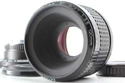 [N MINT w/Adaptor] SMC Pentax 67 Soft 120mm F/3.5 Lens for 6x7 Lens From JAPAN - Image 1 of 4