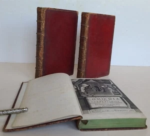 1669 PLAUTUS COMOEDIAE antique 3 VOLUMES PLATO COMEDIES - Picture 1 of 5