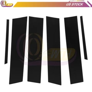 Fit For 2018-2020 Toyota Camry Glossy Black Pillar Posts Covers 6PCS Door Trim - Imagen 1 de 6