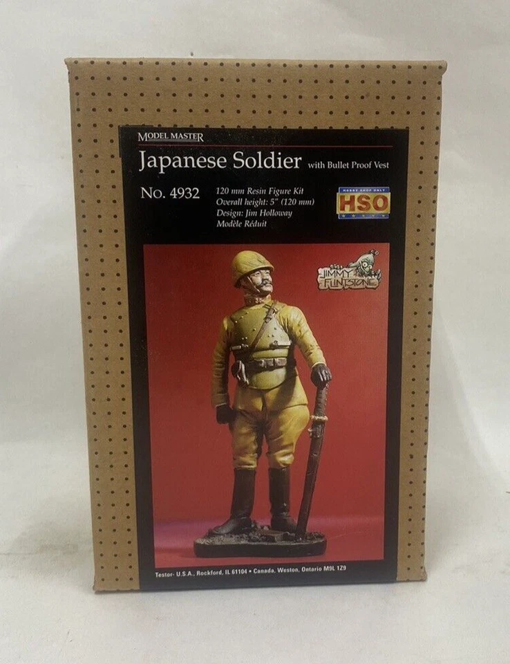 Testors Model Master Japanese Soldier - Image 1 of 3