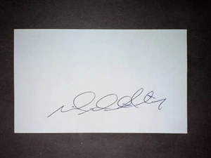 Tarjeta índice firmada 3x5 Mike Avilés, Royals (debut 2008) (HS) - Imagen 1 de 1