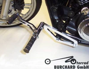 Pedana poggiapiedi 17 cm preimpostata per Kawasaki VN 900 Custom / Classic con ABE - Foto 1 di 3