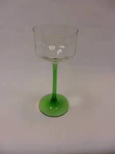 Vidrio antiguo Art Nouveau copa de vino copa de vino pieza de coleccionista rara - Imagen 1 de 5