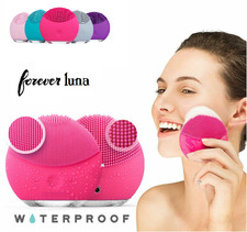 Mini Spazzola Silicone Esfogliazione Cura Massaggio anti età Pulizia Viso LUNA