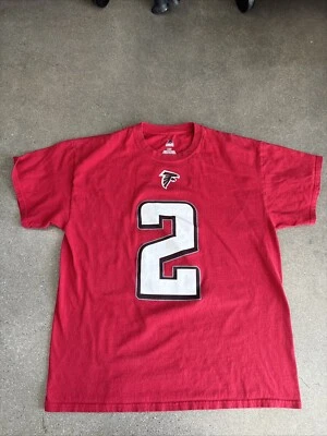 Atlanta Falcons #2 Matt Ryan Camiseta Roja Talla L Foto 1 de 4