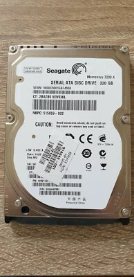 - Disque dur 2.5" SEAGATE Momentus 7200.4 SATA 7200 RPM ST9320423AS 320GB - Photo 1/4