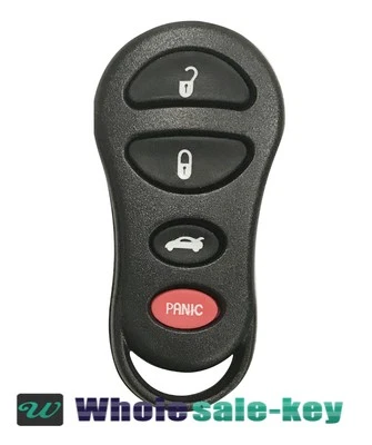 Reemplazo para Chrysler Concorde 98-04 Mando a distancia Coche Llavero TRANSMISOR GQ43VT17 Foto 1 de 2