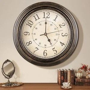 Wall Clocks for Living Room Decor & 12Inch Large Clock Wall Decor, Keep-Accurate - Picture 1 of 7