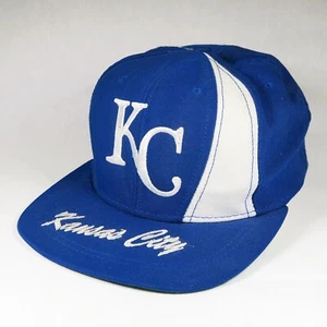 Kansas City Royals Baseball Cap Vintage 90s American Needle Nutmeg MLB Snapback - Bild 1 von 8