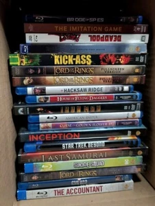 Movie Bluray DVD Bundle Set, War Edition, Bridge Of Spies, Imitation Game + More - Picture 1 of 13