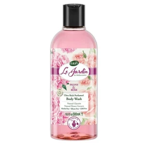 14,32€/L - 6x Dalan Le Jardin Duschgel – Peony & Rose - 500ml - Bild 1 von 1