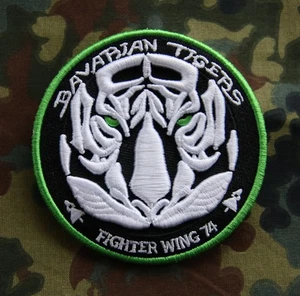 Bavarian Tigers, Patch, Eurofighter, Luftwaffe, TaktLwG74, NEU !!! - Bild 1 von 2