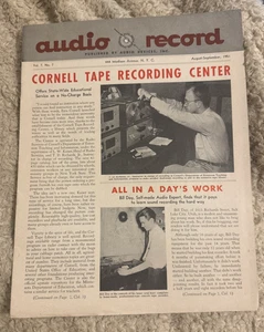 AUDIO RECORD VOL 7 NO. 7 1951 RECORDING MAGAZINE BILL DAY RECORD-O-FONE WEB-COR - Picture 1 of 14