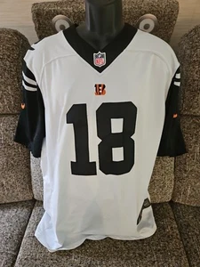 Camiseta Cincinnati Bengals #18 AJ Verde Nike Blanco Color Rush Talla L Jugadores NFL - Imagen 1 de 7
