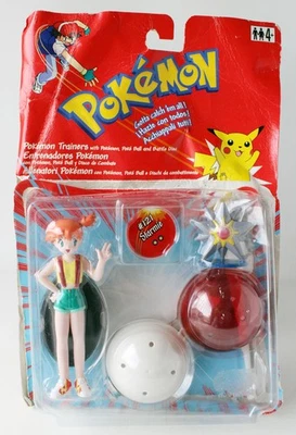 РЕДКАЯ 2000 ПОКЕМОН ТРЕНЕРЫ ТУМАННАЯ ФИГУРКА # 121 STARMIE HASBRO НОВЫЙ ЗАПЕЧАТАННЫЙ! - Изображение 1 из 4