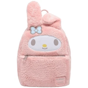 Loungefly My Melody Cosplay Fuzzy Figural Mini Backpack - Picture 1 of 10