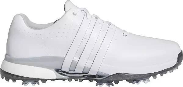 Adidas Men's Tour360 24 Boost Golf Shoes - IF2044 - White/White/Silver