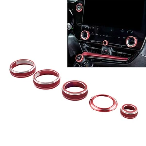 Red Console Volume AC Switch Button Ring For Lexus NX250 350h 2022-24 2023 - Bild 1 von 12