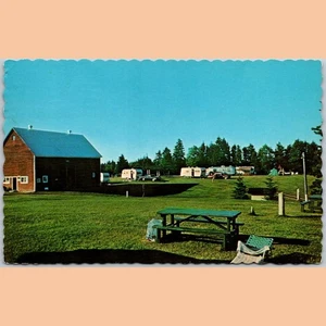 Postcard Youghall Trailer Park Bathurst New Brunswick NB Canada Scenic View - Picture 1 of 4