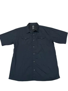 Zoic Shirt schwarz Snap Up belüftet Kurzarm Fahrradshirt Herren Gr. XL - Bild 1 von 5